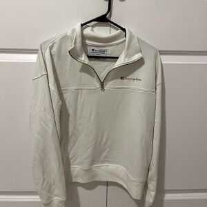 White Champion Sweater